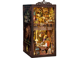2Kids Toys 3D skladačka Zarážka na knihy Miniatúra domčeka Mystická knižnica