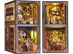 2Kids Toys 3D skladačka Zarážka na knihy Miniatúra domčeka Dom zberateľov motýľov