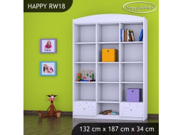 Detský úložný regál Jednorožec - TYP 18 - VYSOKÝ