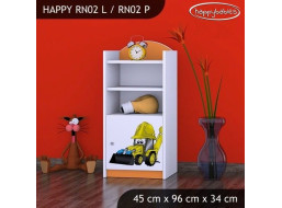 Detský úložný regál BAGR - TYP 2 - NÍZKY