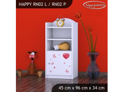 Detský úložný regál MACKO S BALONKY - TYP 2 - NÍZKY