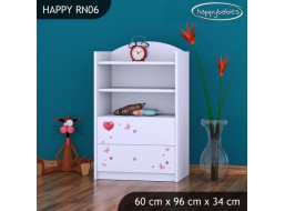 Detský úložný regál MACKO S BALONKY - TYP 6 - NÍZKY