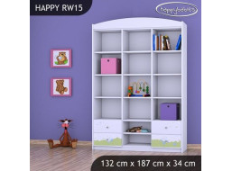 Detský úložný regál MODRÝ MACKO - TYP 15 - VYSOKÝ