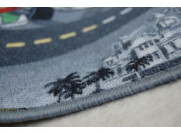 Detský koberec CARS ŠEDÝ