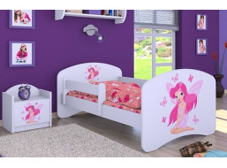 Detská posteľ bez šuplíku 180x90cm VÍLA A MOTÝLIKY