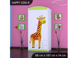 Detská skriňa MADAGASKAR - TYP 6B