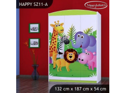 Detská skriňa MADAGASKAR - TYP 11