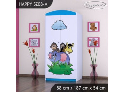 Detská skriňa - TYP 8A