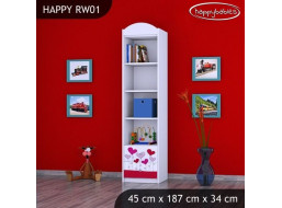 Detský úložný regál LOVE - TYP 1 - VYSOKÝ