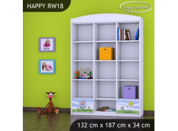 Detský úložný regál Palouček - TYP 18 - VYSOKÝ