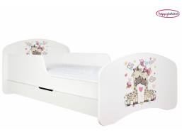 Detská posteľ so zásuvkou zamilovaní ŽIRAFA