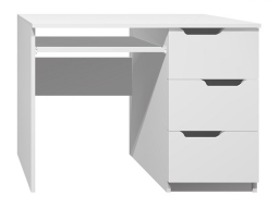 Písací stôl - MODERN TYP A - biela