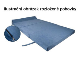 rozložená pohovka