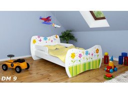 Detská posteľ bez šuplíku 160x80cm ROZKVITNUTÁ LÚKA + matrace ZADARMO!