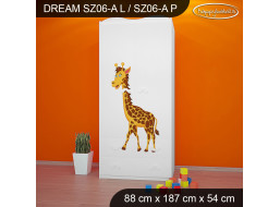 Detská skriňa SAFARI PÁRTY - TYP 6A