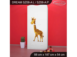 Detská skriňa SAFARI PÁRTY - TYP 8A