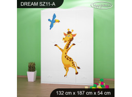 Detská skriňa SAFARI PÁRTY - TYP 11A