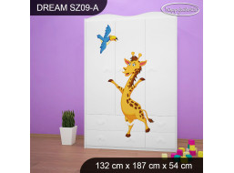 Detská skriňa SAFARI PÁRTY - TYP 9A