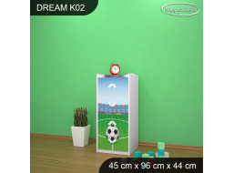 Detská komoda FUTBAL - TYP 2