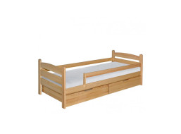 Detská posteľ z masívu 200x90cm so zásuvkou - MARY