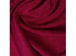 FROTÉ prestieradlo 160x80 cm - TMAVO ČERVENÉ