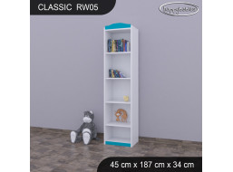 Detský regál vysoký CLASSIC - TYP 5