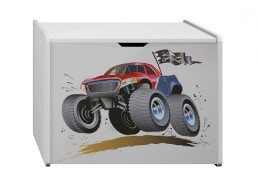 Truhla na hračky MONSTER TRUCK