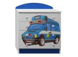 Komoda POLICAJNÁ AUTO - TYP A