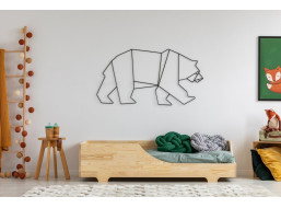 Detská posteľ z masívu BOX model 4 - 180x90 cm