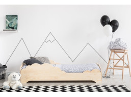 Detská posteľ z masívu BOX model 9 - 180x90 cm