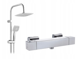 Zostava: Termostatická batéria CUBE + sprchová hlavica PG7 20KX