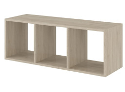 Detský úložný regál 3-komorový