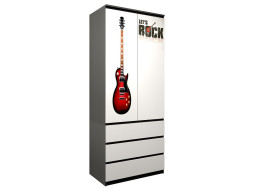 Šatníková skriňa - ROCK TYP B