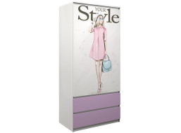 Šatníková skriňa - FASHION TYP C