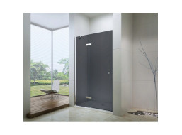 Sprchové dvere maxmax ROMA 120 cm - grafitové sklo