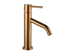 Umývadlová batéria MEXEN RUMBA - rose gold - nízka, 73500-60