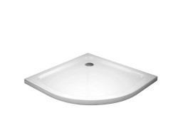 Štvrťkruhová sprchová vanička MEXEN SLIM 70x70 cm, 41107070