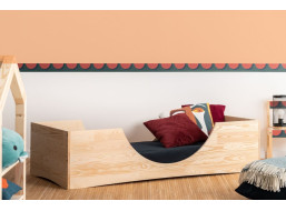 Detská dizajnová posteľ z masívu PEPE 2 - 200x90 cm