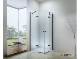 Sprchovací kút maxmax ROMA DUO 70x120 cm - BLACK