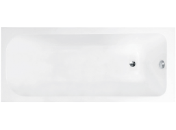 Obdĺžniková akrylátová vaňa MEXEN VEGA 160x70 cm - biela, 55011607000