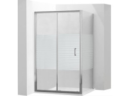 Sprchovací kút maxmax APIA - 115x100 cm - STRIPE