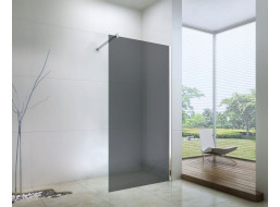 Kúpeľňová pevná zástena maxmax WALK-IN 50 cm - GRAFIT