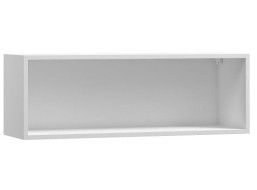 Závesná otvorená polica MODERN - 100x30x35 cm - biela