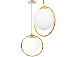 Stropné svietidlo PEARL small - zlaté