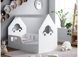 Detská Domčekové posteľ HAPPY HOUSE - Auto - 160x80 cm (12 farieb) + matrace ZADARMO