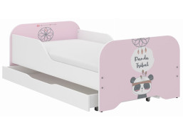 Detská posteľ KIM - PANDA 160x80 cm