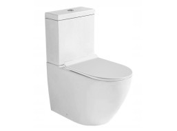Stojace WC MEXEN LENA so splachovačom + Duroplast sedátko - biele, 31051000