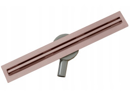 Sprchový žľab MEXEN FLAT 360 SLIM - rose gold, 1641060
