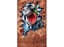 Fototapeta plagát 6tich dielna - ŘEV dinosaurích