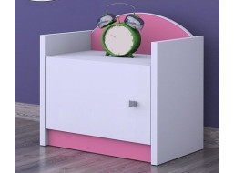 Detský nočný stolík HAPPY bez motívu - TYP 3